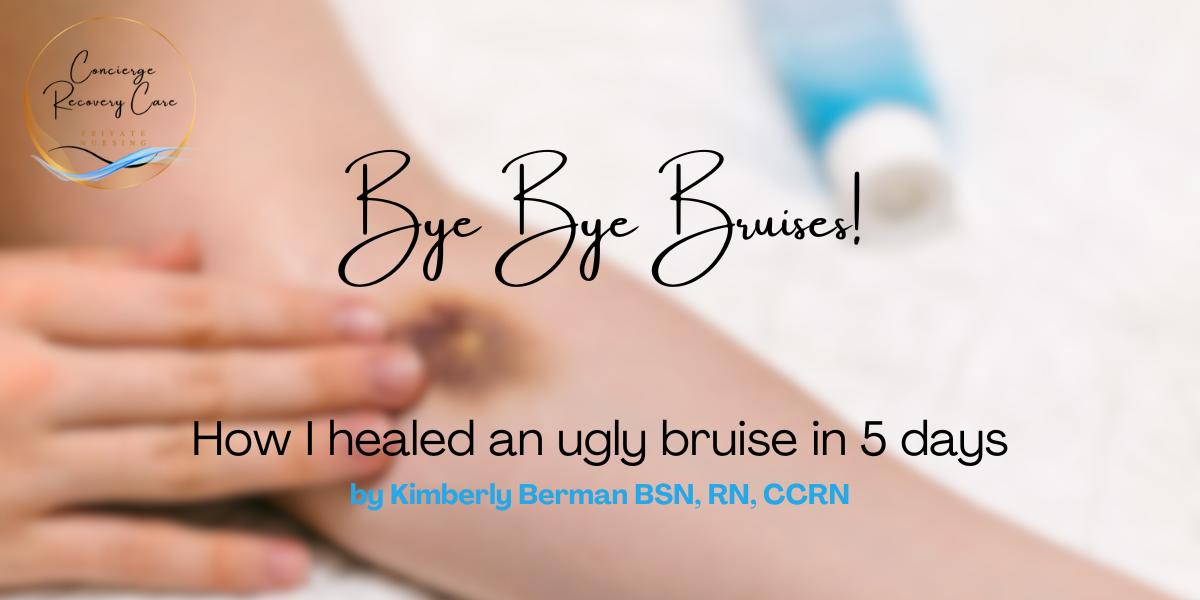 Bye, Bye Bruises!